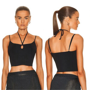 NWT A.L.C. Black Daria Top XL